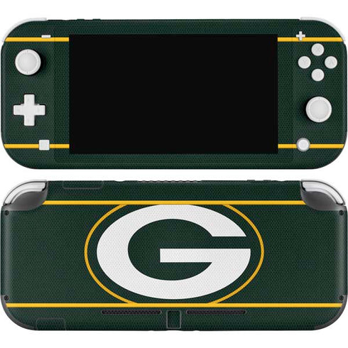NFL Green Bay Packers Zone Block Nintendo Switch Lite Skin